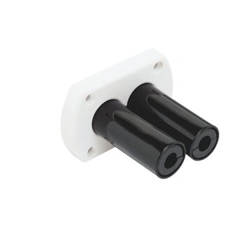 Ultraflex Dekdoorvoer dubbel R8W wit