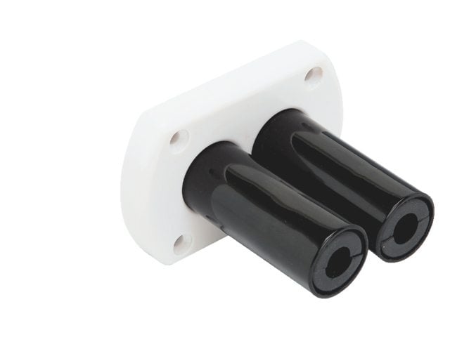 Ultraflex Dekdoorvoer dubbel R8W wit