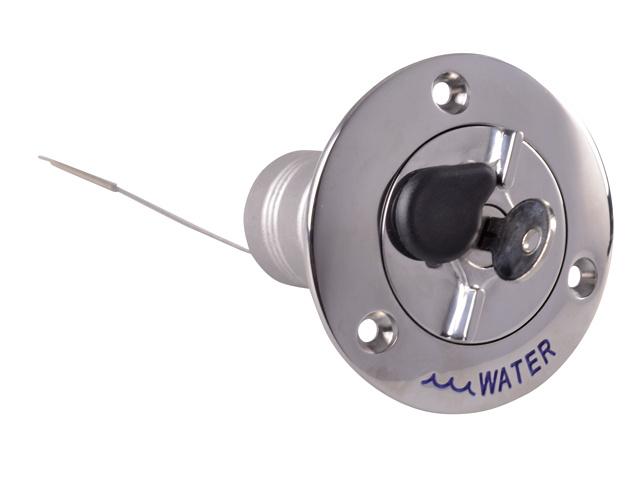 Talamex Dekdop rvs water met slot 38mm