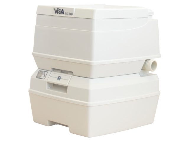 Dockedge Draagbaar toilet 18L