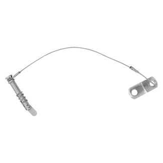 Talamex Dropnose pin RVS met kabel en montageplaat