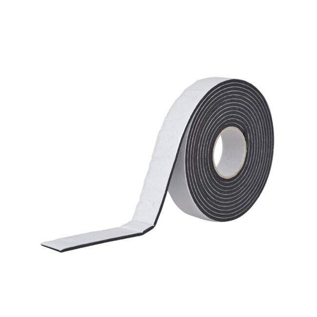 PSP Dubbelzijdig klevend vinyl foam tape zwart 19x3mm 3m