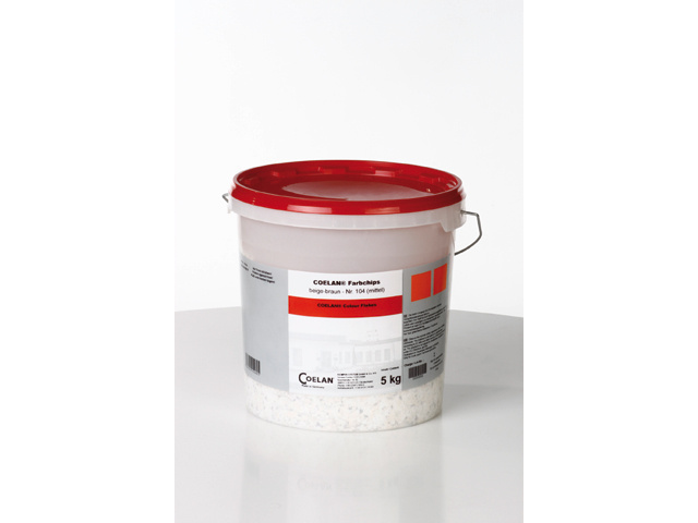 Coelan Farb chips beige-bruin 5kg