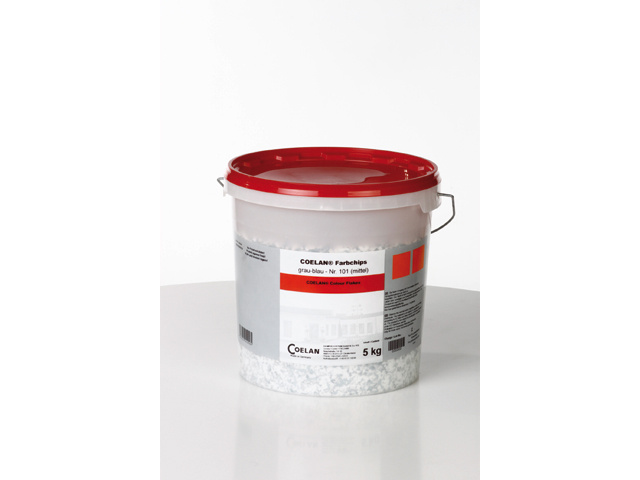 Coelan Farb chips grijs-blauw 5kg