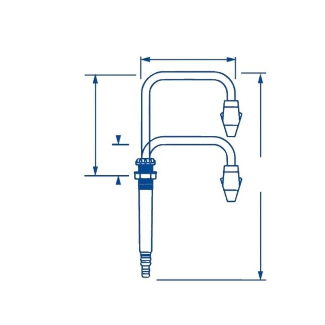 Whale FT1152 Uitloop telescopisch