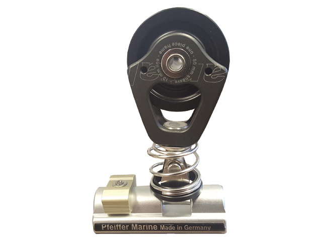 Pfeiffer Genuaslede 20mm zilver blok met stopper