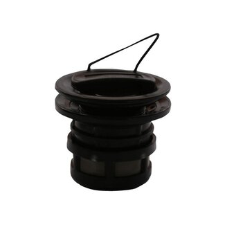 Talamex Hogedruk ventiel voor luchtvloer zwart