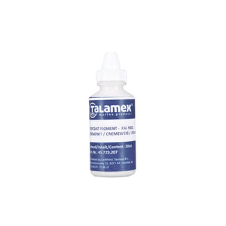 Talamex Kleurpigment 20ml ral 9001 cremewit