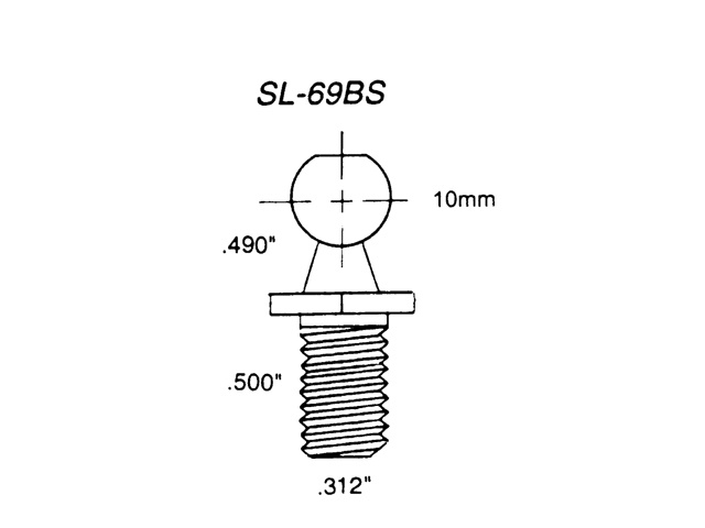 Attwood Kogelsteun sl-69-ssbs