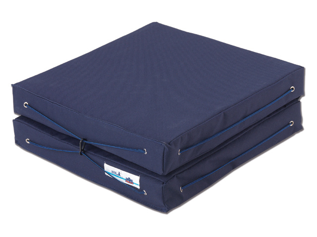 Trem Kussen dubbel blauw