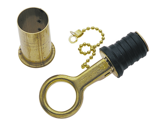 Talamex Lensplug messing 25mm