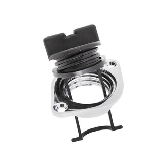 Talamex Lensplugset 1 - 1/4" chroom basis