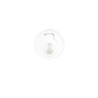 Talamex Luikhandgreep kunststof wit