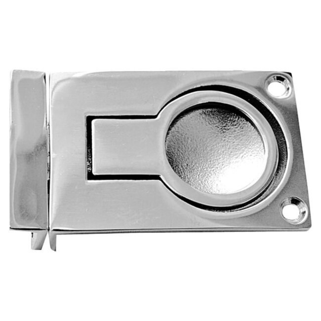 Talamex Luikring rvs flush 57x40mm met sluiting