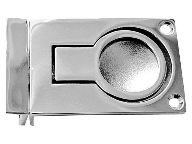 Talamex Luikring rvs flush 57x40mm met sluiting