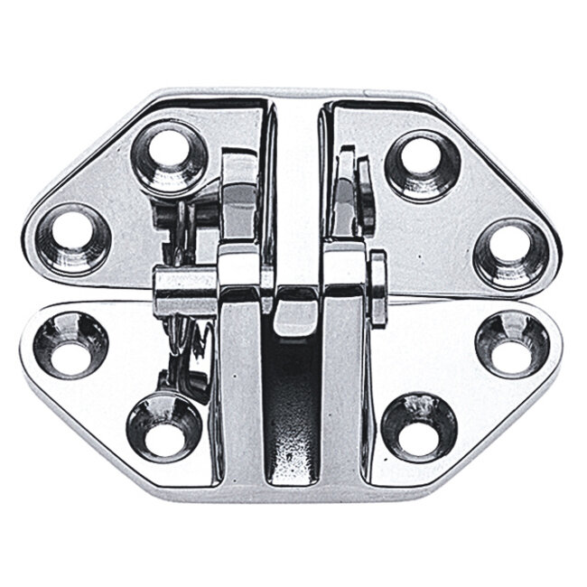 Talamex Luikscharnier hoek rvs 67x73mm