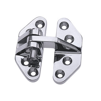 Talamex Luikscharnier rvs 67x73mm