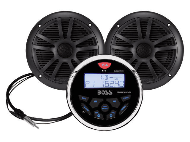 Boss audio Marine radio pack zwart MCKGB350B