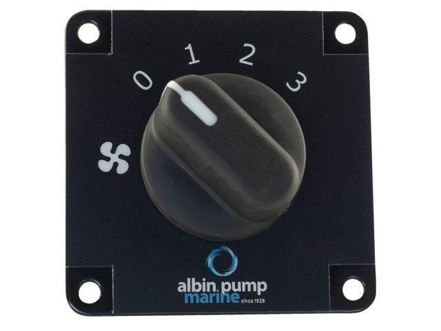 Albin pump marine Schakelpaneel 4/9/12kW 12/24V
