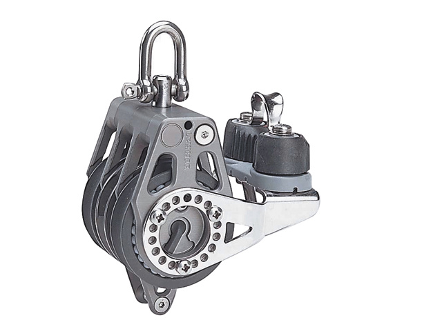 Lewmar ΒΊ29901830bk 80mm LL triple r. bkt cl