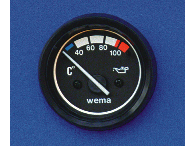 Wema Olie temperatuur zwart