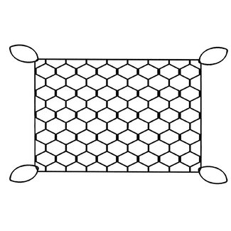 Trem Opbergnet 30x20cm