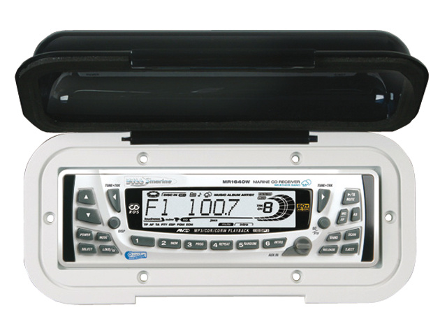 Boss audio Radio afdekkap wit MRC5