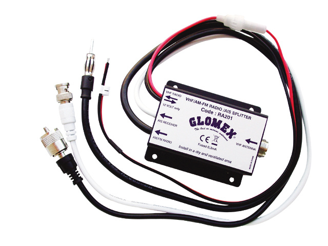 Glomex Radiosplitter VHF-AM/FM-AIS RA201