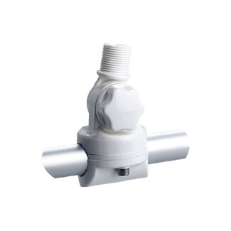 Glomex Railingvoet 22mm nylon RA134