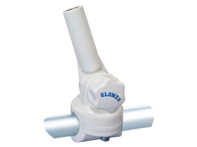 Glomex Railingvoet 22mm nylon RA134FME