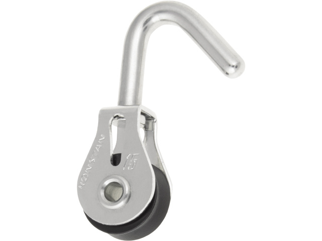 Ronstan RF15180 single block. swivel hook head