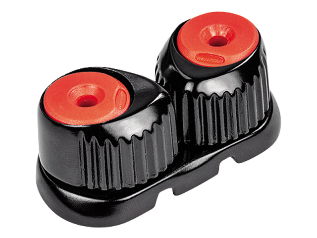 Ronstan RF5510R Aluminium clamcleat medium Rood/zwart