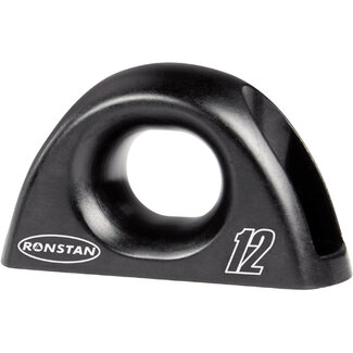 Ronstan RF8091-12 ropeglide fairlead single zwart 12mm