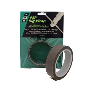 PSP Rig wrap clear 25mm 5m