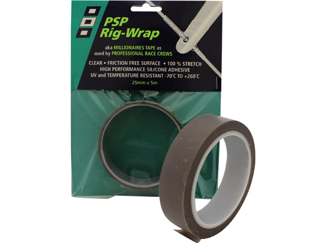 PSP Rig wrap clear 25mm 5m