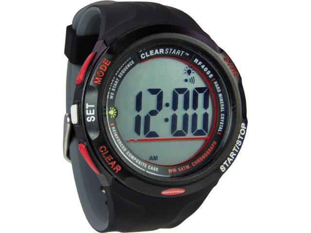 Ronstan Ronstan clearstart sailing watch, 50mm, black grey