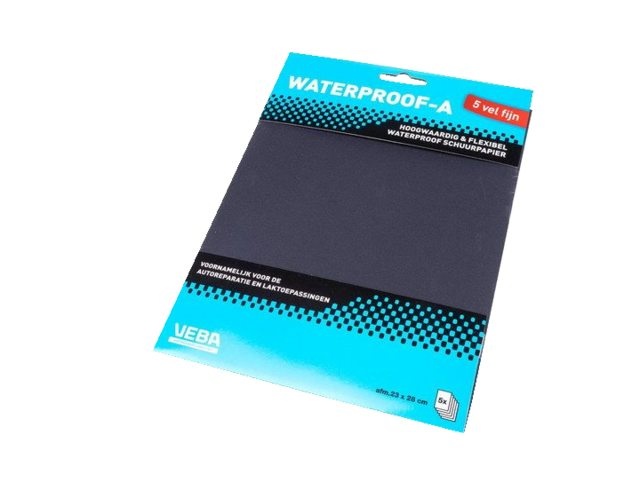 Veba Schuurpapier waterproof fijn (5 vel)