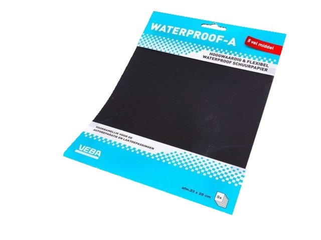 Veba Schuurpapier waterproof middel (5 vel)