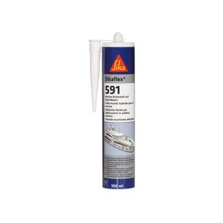 Sika Sikaflex 591 zwart 300ml