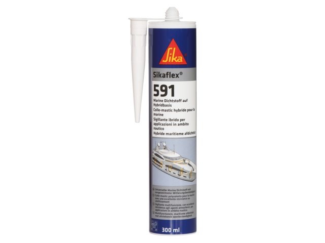 Sika Sikaflex 591 zwart 300ml