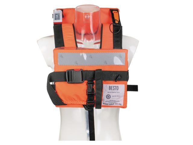 Besto Solas compact passenger adult 43+ kg geel backstrap + crotch