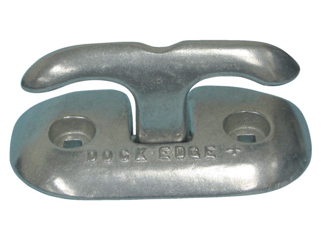 Dockedge Steiger Cleat flip-up kikker 15,2cm gepolijst