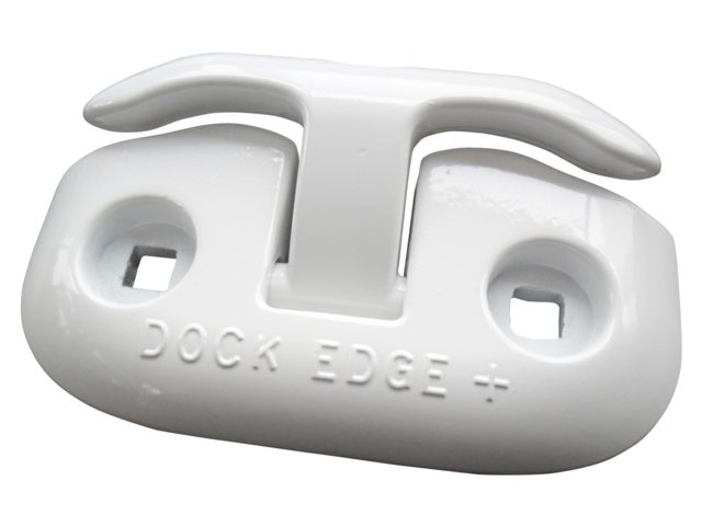 Dockedge Steiger Cleat flip-up kikker 15,2cm wit