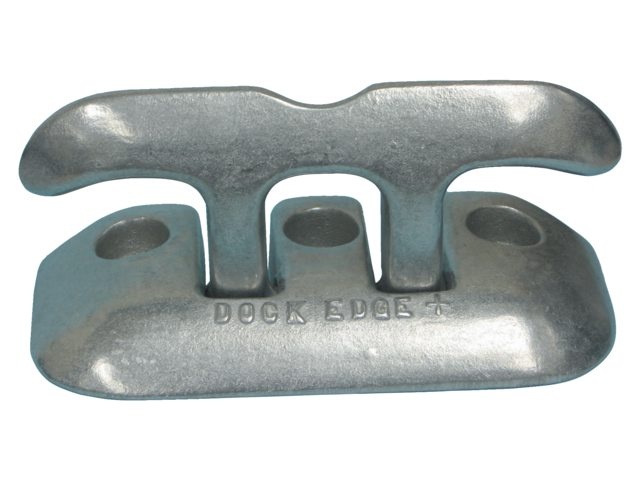 Dockedge Steiger Cleat flip-up kikker 20,3cm gepolijst