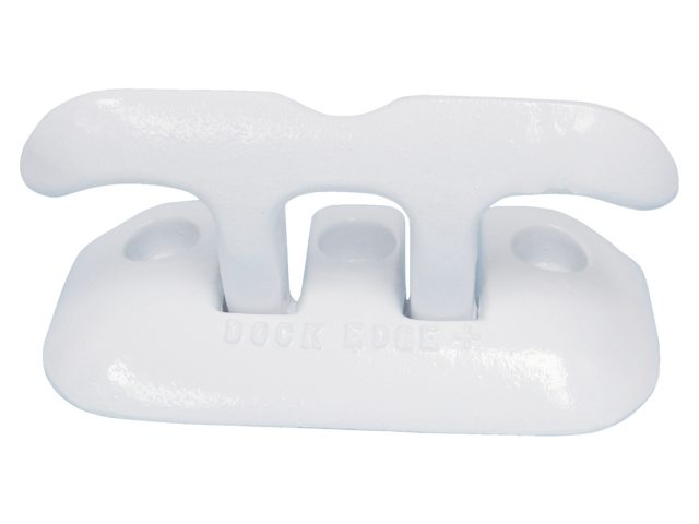 Dockedge Steiger Cleat flip-up kikker 20,3cm wit