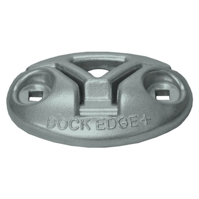 Dockedge Steiger Cleat flip-up kikker 8,9cm gepolijst
