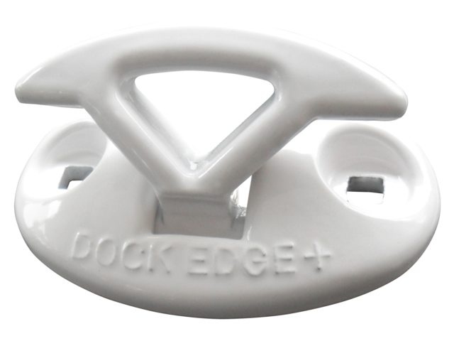 Dockedge Steiger Cleat flip-up kikker 8,9cm wit