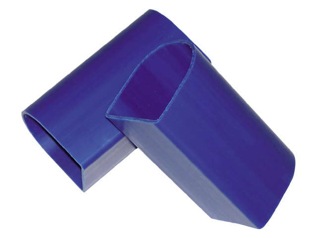 Dockedge Steigerstootrand p-connector navy blauw (2pcs)