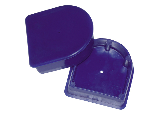 Dockedge Steigerstootrand p-eindstuk navy blauw (2pcs)