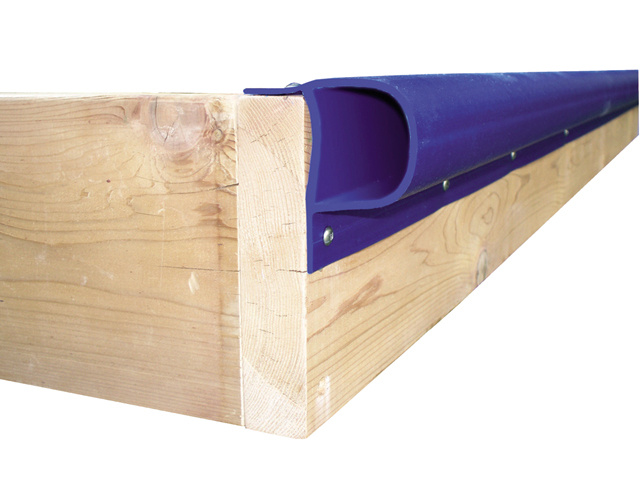 Dockedge Steigerstootrand p-profiel navy blauw 2.4m